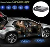 4PCS Cooleeon Wireless Car Brandsロゴ3Dレーザープロジェクターバルブカードアライトウェルカムランプ自動車礼儀LEDデコレーションライト4678771