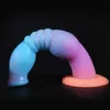 ZWFUN luminous sex tool new wolf dog fantasy penis animal bloody dog belt big knot female masturbation anal plug