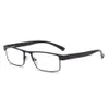 Yaşlı Moda Moda Okuma Metal Optik Çerçevesi için Yeni Mavi Işık Presbbiyopya Gözlükleri 070