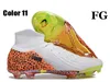 Geschenktas Kinderkinderen Hoge enkel Voetballaarzen Phantom Luna Elite FG Cleats Neymar Acc GX2 Jeugdjongen Girls voetbalschoenen Athletic Outdoor Trainers Botas de Futbol