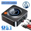 Adapter New NFC Bluetooth 5.1 Audio Receiver TF Card Playback RCA 3.5mm AUX Stereo Music Wireless Audio Adapter for Car Kit