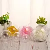 Figurines décoratives 1pcs 20cm acrylique Boule transparente plastique transparent pour le mariage Boîte de bonbons Favors Sac cadeau Bag an