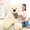 Puppen 1pc 80/100 cm süßer Teddybär Plüschspielzeug gefülltes weiches Bären Tierplüschkissen für Kinder Freundin Geburtstag Valentinstags Geschenk