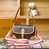 2024 Messager Purse Womens PU Leather Handsbag Tote Satchel Portefeuille