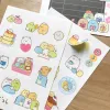 Bolígrafos Sanx Sumikko Gurashi 12 Color Gel Gel Gel Pen Book Journals Dibujo Doodling Art Markers Colorido Netro Pen de papelería