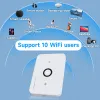 Routerów 4G karta SIM ROUTER WIFI Modem LTE 10 użytkowników Wi -Fi Pocket MiFi Hotspot Wbudowane baterie przenośne Wi -Fi