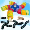 Toys 30 Style Pet Cat Tunnel Toys Foldable Kitty Training Interactive Fun Toy for Cats Rabbit Animal Play Tunnel Tube