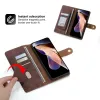 ウォレットフリップレザーケースオナー50 60 70 Pro 10i 20i 20i 8x 9x 10 Lite Antitheft Brush Wallet Cover for Huawei P20 P30 Lite P40 Pro P10