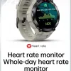 Kontrola mężczyzn Smart Watch K37 GPS Outdoor Sport Fitness Tracker Bransoletka Duża bateria Super długa rezerwowa Monitorowanie zdrowia Smartwatch