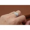 Anneaux Goro's Ring 100% Real 925 Siltling Silver Fine Bijoux Men Feather Flying Eagle Opening Engagement Ring 2024 Livraison gratuite R043