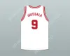 Anpassad valfritt namn nummer män ungdom/barn Andre iguodala 9 Tijuana Piranhas White Basketball Jersey Mexikansk expansionsteam topp Sydd S-6XL