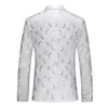 Herenpakken Boutique Pak Jacket High-end sociale kledingpodium Host Party Kleding Mode Mode hoge kwaliteit plus maat mode