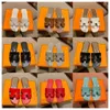 Nouvelles femmes de luxe Brand Chypre Oran Sandals Designer Slippers Flip Flip Clops Crocodile Skin Slide Ladies Beach Sandal Summer