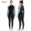 Women's Swimwear Women One Piece Full Body Surfing Kayaking WaterProof Swim Diving Suit Sun Protection Beach Spearfishing Bathing Rash Guard