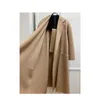 Abrigo de la marca para mujeres Diseñador de diseñador Maxmara Maxmara Lapa Coat Womens Coat