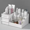 Hodowla organizacji makijaż pudełko w akademiku Wykończenie plastikowe półki kosmetyki pielęgnacja pielęgnacji stolika do pielęgnacji