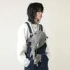 zoo Shark Unisex Design CrossBody Bag Funny Canvas Whale Bag Crossbody Bags for Women Purses and Handbags Carto Makeup Bag 01If#