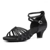 Dance Shoes Girl Ballroom Latin Women Children's Professional Child/kids/Salsa Practice Sandal