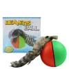 Zabawki 1PC Cat Toys Beaver Łasica Rolling Motor Ball Toy dla zwierzaka psa elektrycznego kota zwiastun kulki zabawę ruchomy kolor losowy