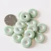 Perline da 400 pezzi da 21x7 mm per perle in ceramica rotonda piatta perle sciolte per perle sciolte per gioielli fai -da -te che producono accessori