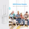 Routery R308 ROUTER WIFI BEZPEATER ROUTER 2.4G/300 MBPS Wzmacniacz Extender 4 Antenna Sygnał Sygnałowy dla domu biurowego