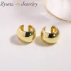 Kolczyki 5 par, złote skręcone mankiet uszy duży/mały klip na kolczykach dla kobiet proste bez przeszywających kolczyków do chrząstki minimalistycznych