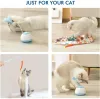 Toys électrique chat jouet usb charge 360 rotation interactive puzzle Intelligent animal Cat taasting plume chat fournit accessoires
