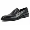Chaussures décontractées Hommes conduisant 2024 Fashion Business Male Malons Modèles Habillez des chaussures confortables Zapatos Hombre