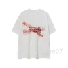 MM6 T-shirt Heren T-shirts Margiela digitale kalender alfabet borduurwerk T-shirt zomer voor shirts dames tops tees 7176 5462