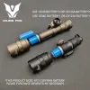 SCOPES التكتيكية SF M600 M600B M300 M300B ضوء الضوء LED LED SCOUT LED Flashlight HK416 AR15 M4 Torch Hunting Modbutton Switch