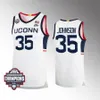 UConn Huskies 2024 NCAA National Champions Jerseys 1 Solomon Ball 2 Tristen Newton 5 Stephon Castle 11 Alex Karaban 12 Cam Spencer 32 Donovan Clingan 35 Samson Johnson