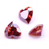 Loose Diamonds Jewellery Stone Heart Shaped Garnet Red Moissanite 6.5x6.5mm 1ct GRA Certified DIY Accessory