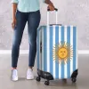 Accessories Argentina Flag Luggage Protective Cover for 18''32'' Inch Case Durable Suitcase Covers Protector Zipper Travel Accessories