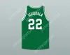 Aangepaste naamnummer Heren Jeugd/Kinderen Andre Iguodala 22 Franklin Middle School Green Basketball Jersey 4 Top gestikte S-6XL