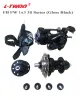 Lights Ltwoo FW3 Vouwbare fiets achter Derailleur Groupset Shift/Rd/F R Hub/CS 3 stcs Inclusief zwart en grijs kleurlichtgewicht