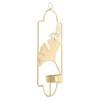 Настенная лампа настенный базовый держатель декор золотой модный стенд подсвечник подвешивает свечу