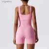 Women's Tracksuits Dancefish - Womens seamless ribbed set square fiber chair underwear gym 03 fitness training yoga aerial set 2023 yq240422