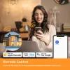 Kontrol Refoss Homekit Us Smart Wifi Switch Kablosuz Işık Duvar Anahtarı Uzaktan Kumanda LED Işık Lambası Akıllı Ev Alexa Google Home