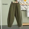 Calça feminina Mulheres Aquecimento do inverno Down Algodão acolchoado calça acolchoada Ciça elástica Casual Lady Chic Keep