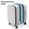 Luggage Mixi Patent Design Aluminum Frame Suitcase Carry on Rolling Lage Beautiful Boarding Cabin 18 20 24 Inch M9260