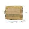 Packs Tactical Pouch EDC Tool Storage Kit Molle System voor jachtaccessoires Multifunctionele mobiele telefoon Case Bag Exploration Hike