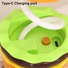 Table Lamps Hamburger Lamp With Pencil Sharpener Creative Shape Flexible Hose Design 2-in-1 Bedside