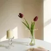 花瓶デザイナー同じT字型の花瓶ガラスシンプルな家の装飾装飾装飾水耕栽培ドライフラワーアレンジメントデバイス