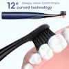 Heads Seago Sonic Electric Tooth Brush TwoEngines Magnetic Core Oral Care Smart Adult Timer Brush Waterproof Borstes SG540