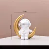 Resin Modern Creative Nordic Astronaut Decorative Objects Ornaments Desk Astronauta Room Home Decor Accessories Furnishing a