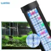 Aquariums Lomie LED Lights Aquarium Tank Planted Awater Light, Pish Tapan Full Spectrum Fish and Bracket, pour 28cm44cm