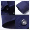 Hemden heißer Verkauf neuer Mode Casual Men Shirt Langarm Jacquard Weave Slim Fit Hemd Männer Baumwolle Herren Hemd Hemden Männer Kleidung 5xl