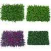 Green Plant Greenery Artificial Faux Lawn Diy For Home Garden Wall Landscaping Plastic Lawns Door Shop Backdrop Bild gräs 600*400mm ery s