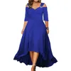 Casual Dresses Women's Oversize Loose Sexy Off Shoulder Half Sleeve Solid Dress Official Store Vestidos Para Mujer Ropa de