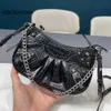 Balencig Le Cagole Tote Handbag Femme Bag Alligator Designer Purse Motorcycle XS Gétille Épaule en cuir Lady Black Buckle Wallet 5 Colors Szie 21C T24E